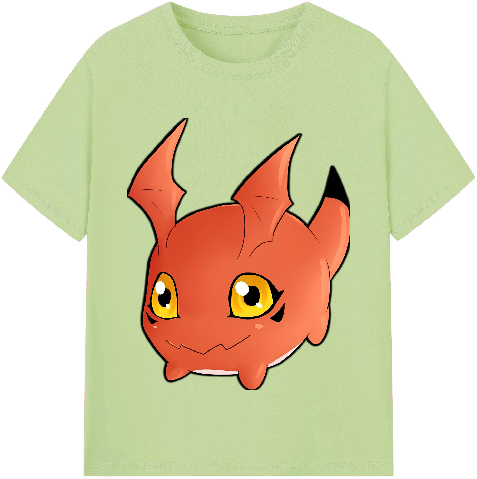 （画像用） Digimon デジタルモンスター/デジモン 綿100％半袖Tシャツ（フロントプリント）
